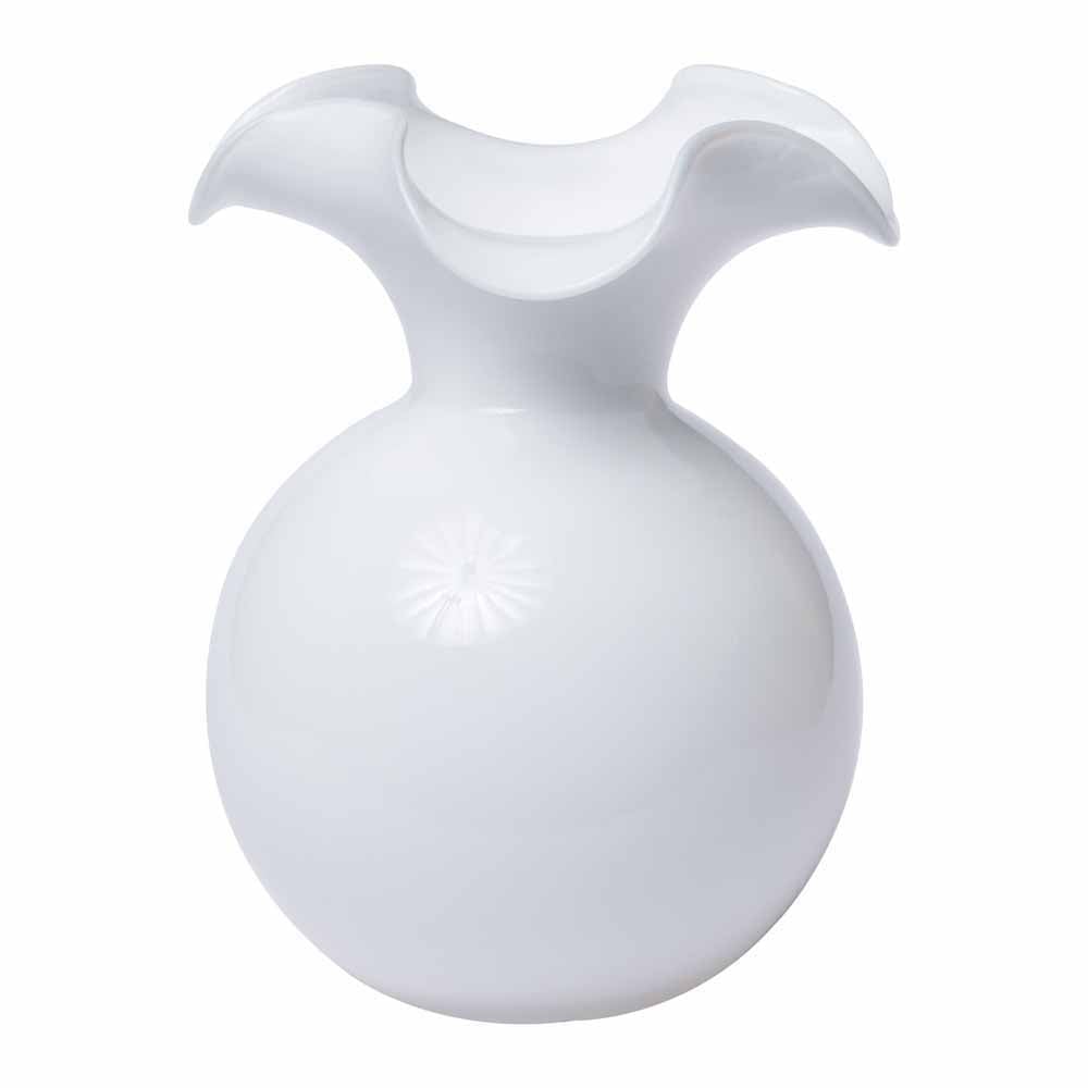 Vietri Hibiscus White Medium Vase