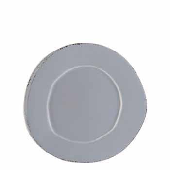 Vietri Lastra Salad Plate - Gray