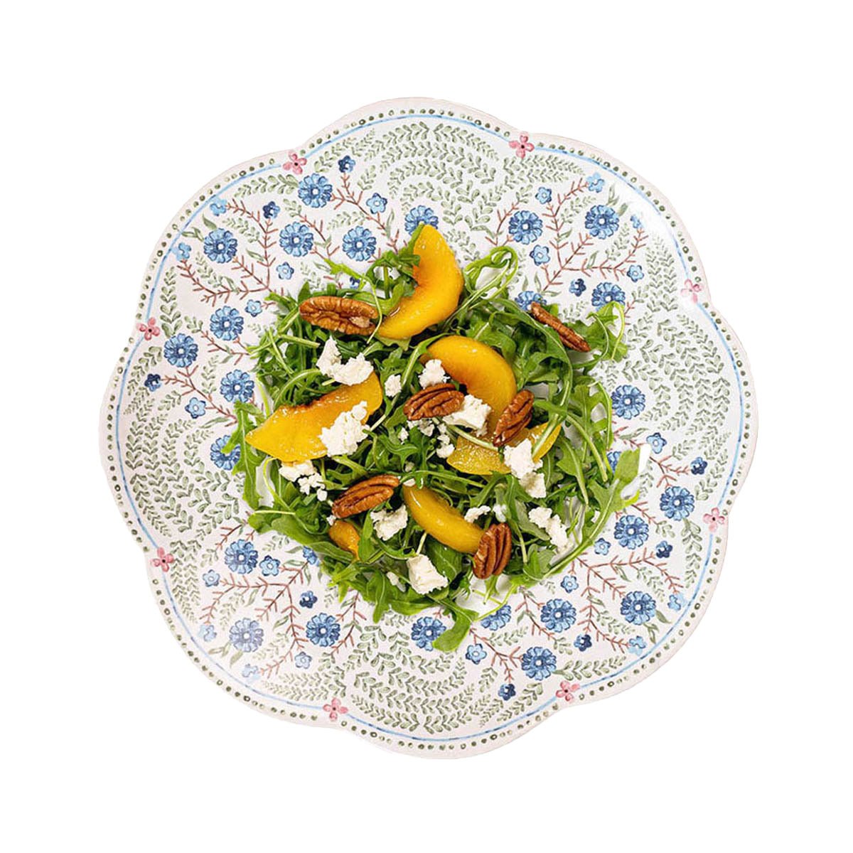 Villa Seville Scalloped Dessert/Salad Plate - Chambray - Robert's-Juliska-Robert's
