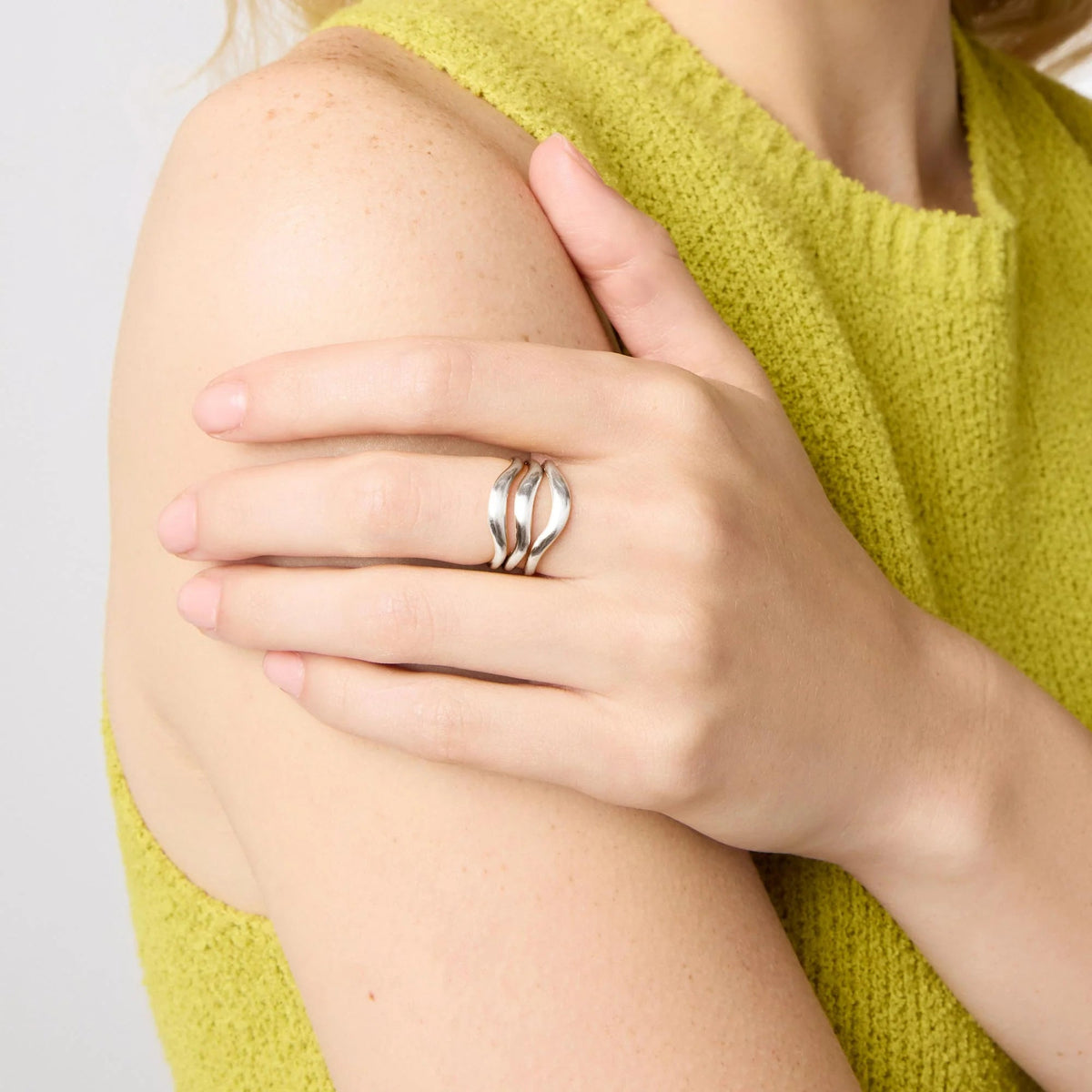 Wave Ring Silver - Robert's-Julie Vos-Robert's