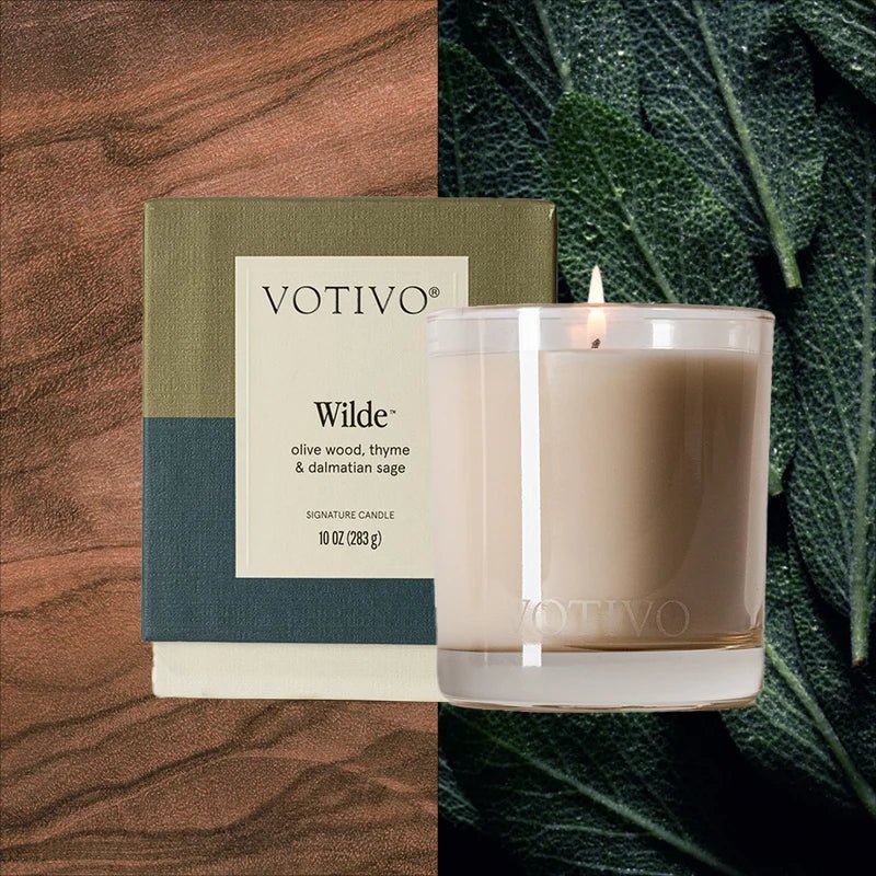 Wilde 10 oz. Signature Candle - Robert's-VOTIVO-Robert's