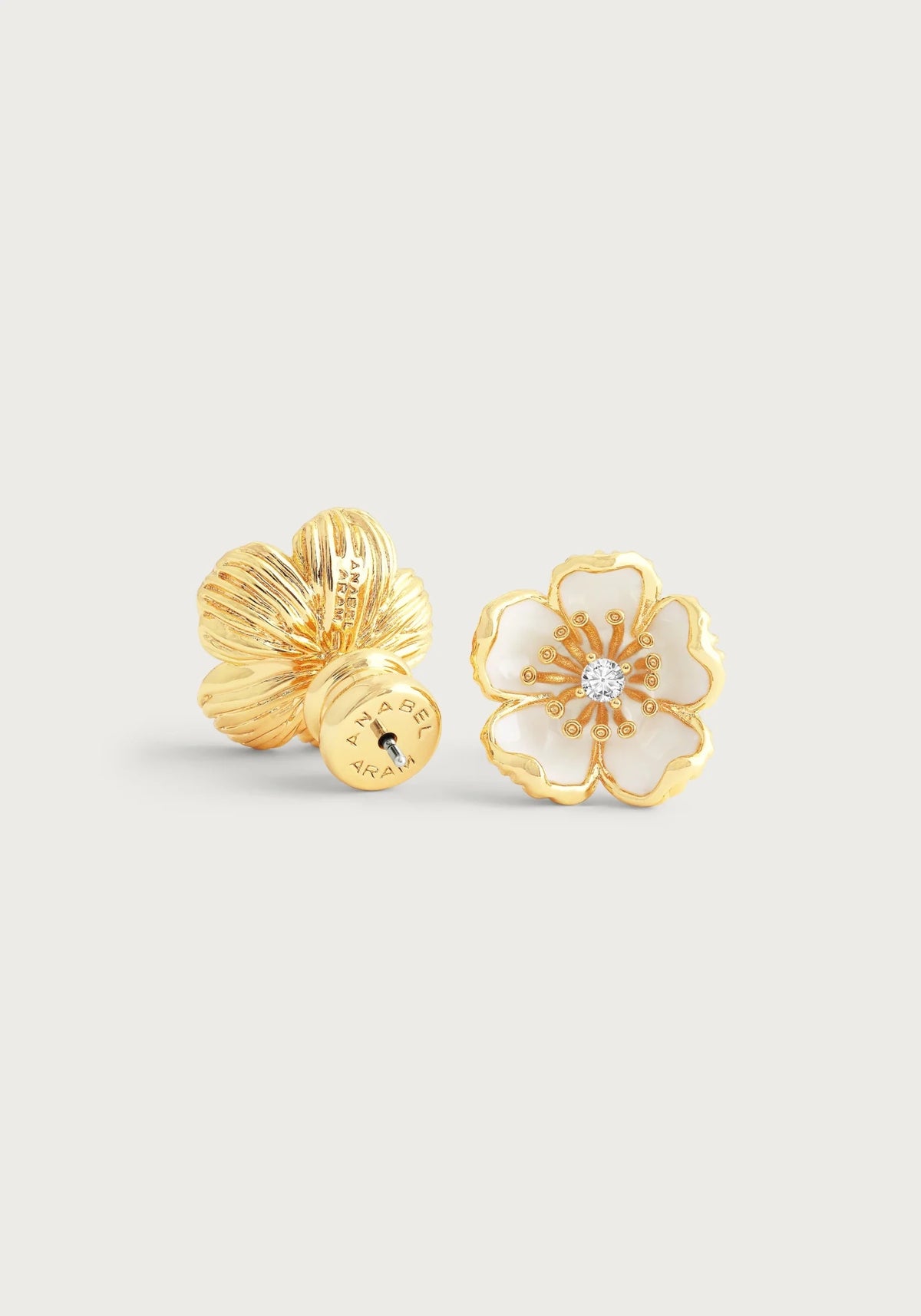 Wildflowers Enameled Stud Earrings - Robert's-Anabel Aram-Robert's