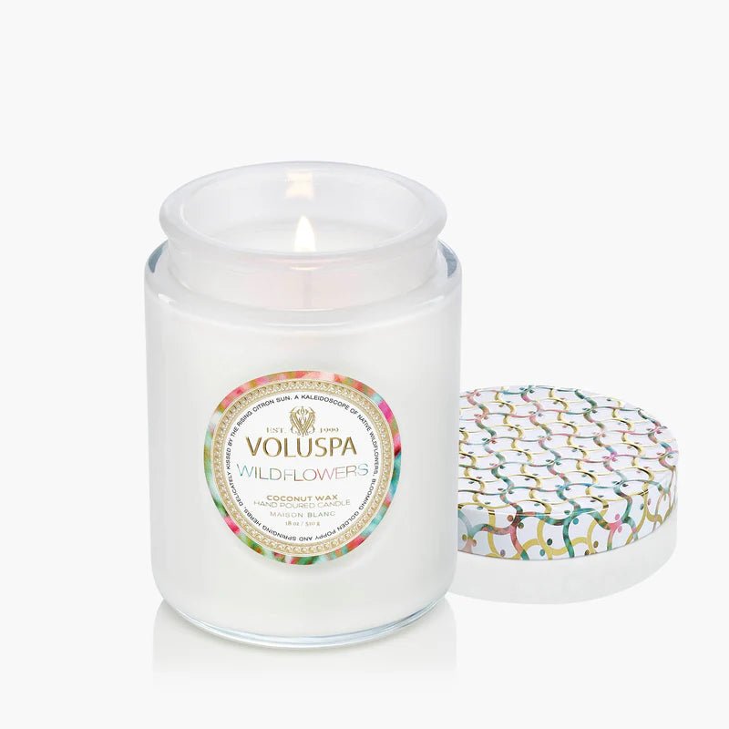 Wildflowers Large Jar Candle - Robert's-VOLUSPA-Robert's