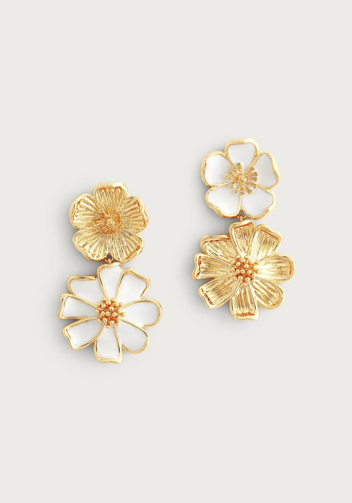 Wildflowers Mixed Drop Earrings - Robert's-Anabel Aram-Robert's