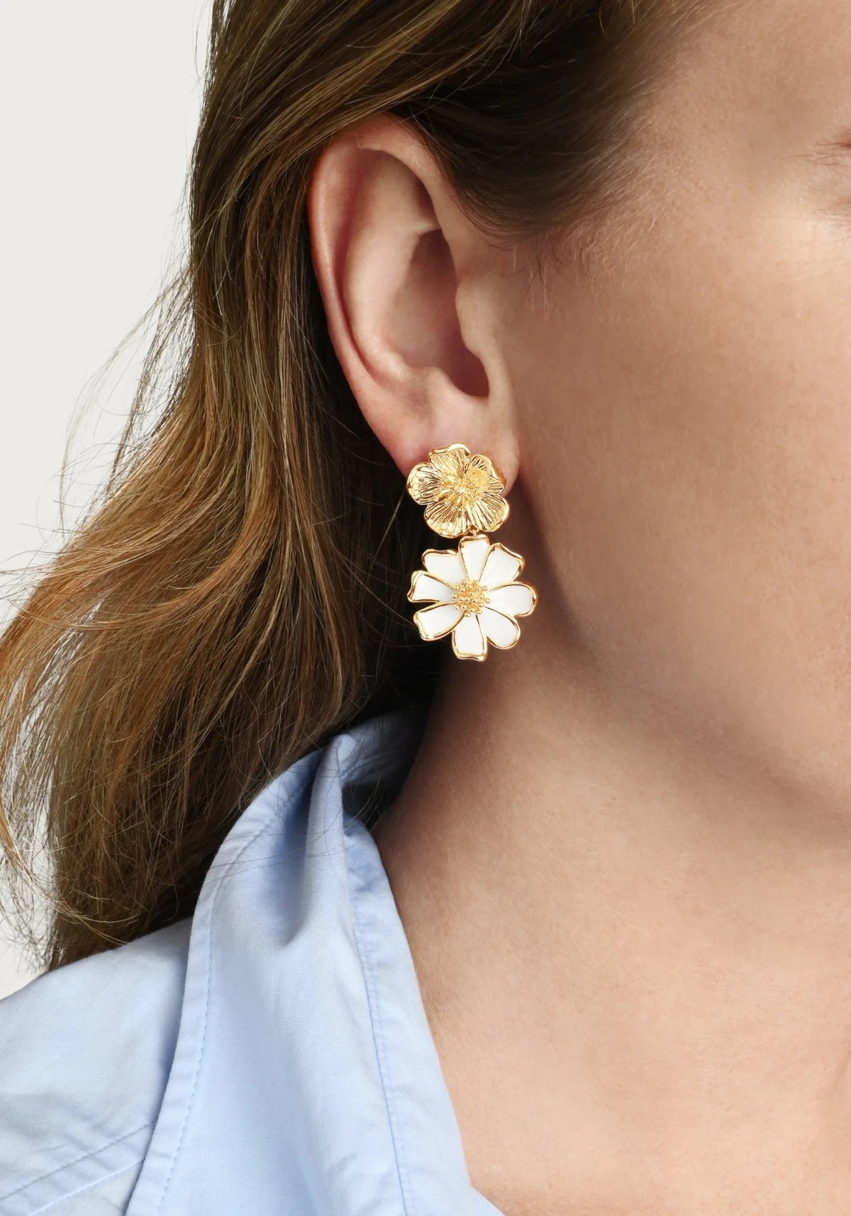 Wildflowers Mixed Drop Earrings - Robert's-Anabel Aram-Robert's