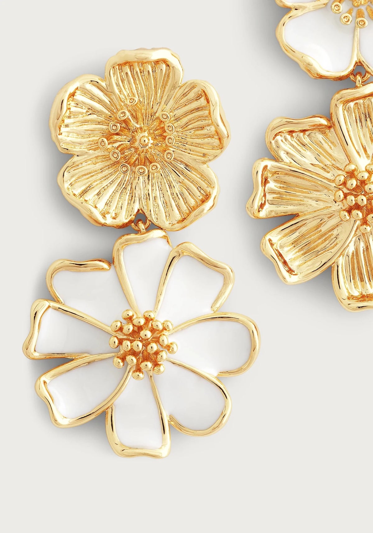 Wildflowers Mixed Drop Earrings - Robert's-Anabel Aram-Robert's