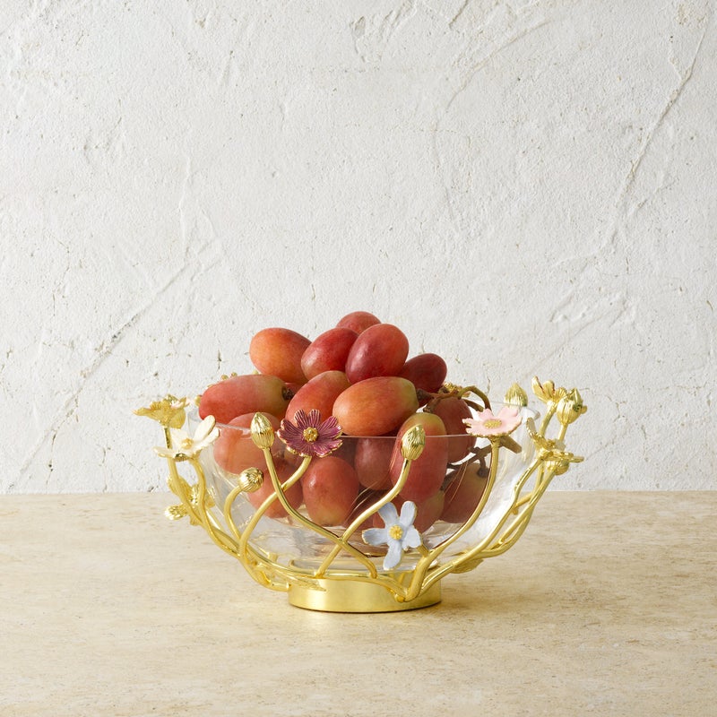 Wildflowers Small Glass Bowl - Robert's-Michael Aram-Robert's