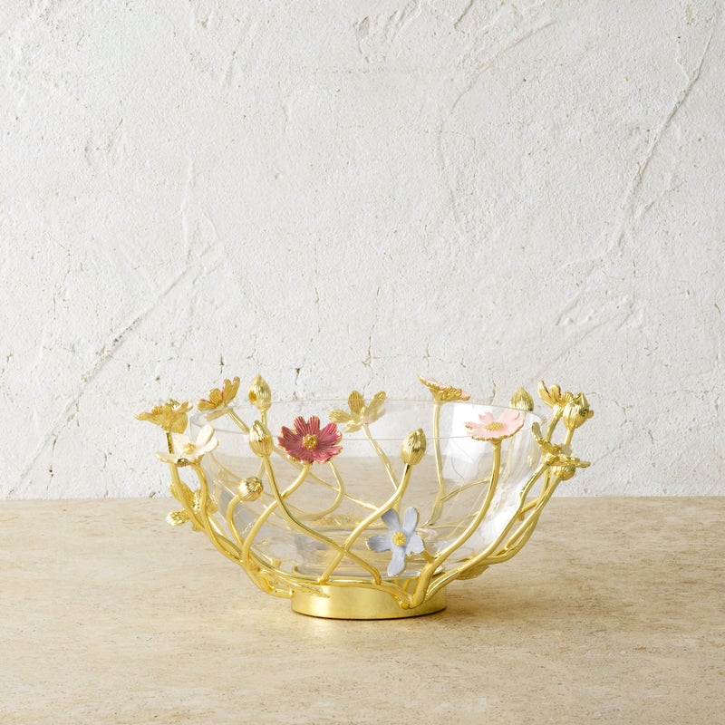 Wildflowers Small Glass Bowl - Robert's-Michael Aram-Robert's