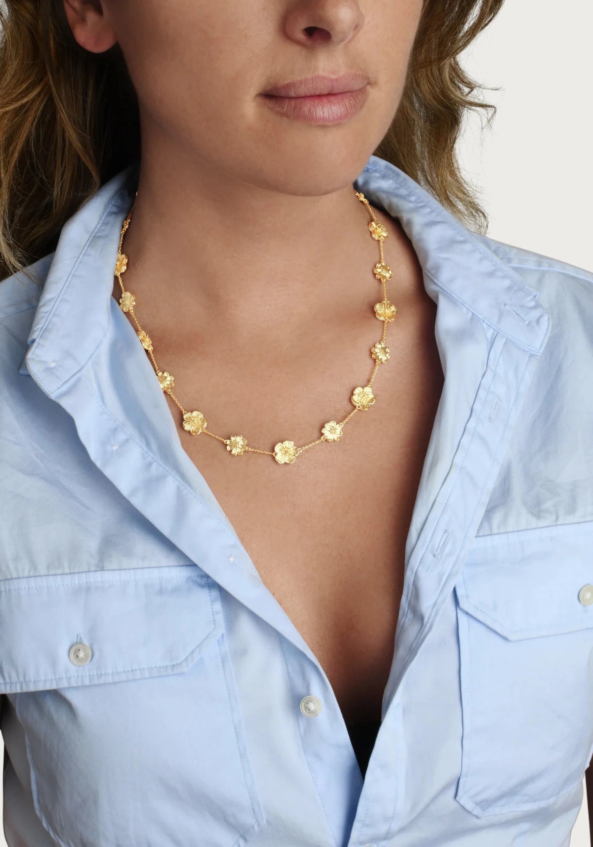 Wildflowers Station Necklace - Robert's-Anabel Aram-Robert's