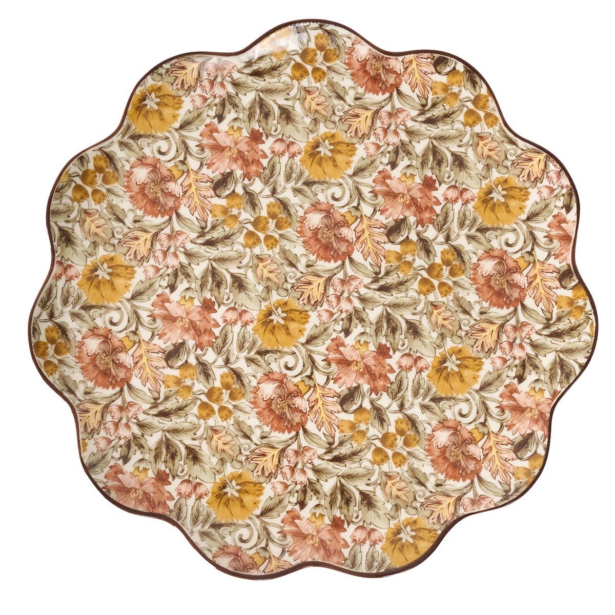Willa Charger/Platter - Amber - Robert's-Juliska-Robert's