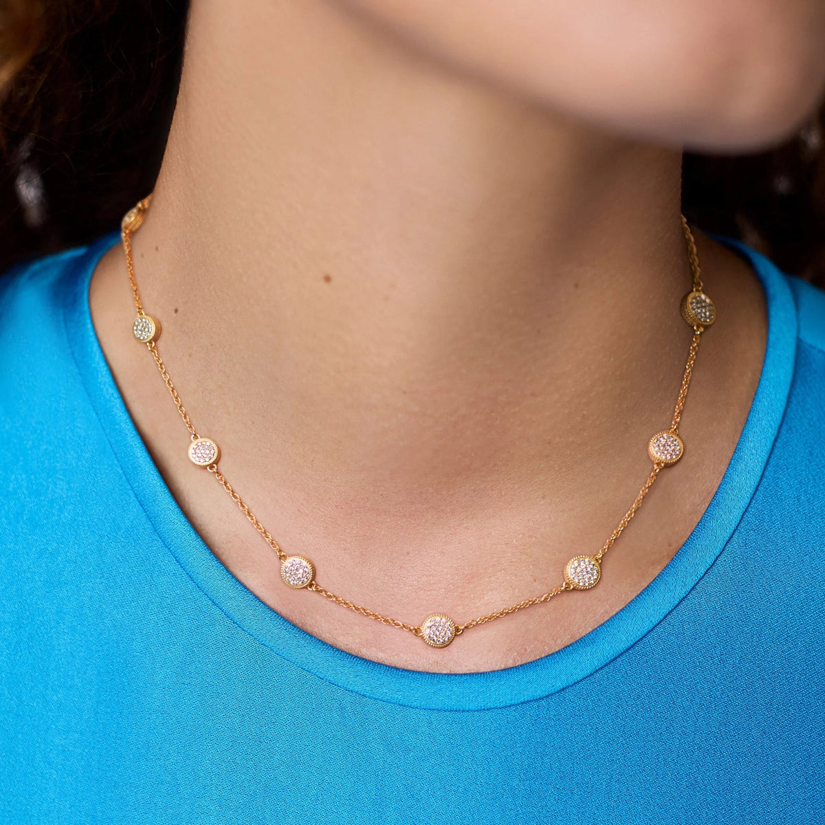 Windsor Delicate Station Necklace - Robert's-Julie Vos-Robert's