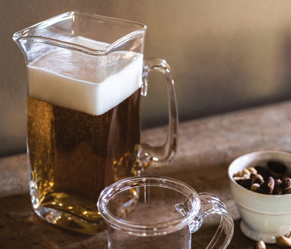 Woodbury Square Pitcher - Large - Robert's-SIMON PEARCE-Robert's