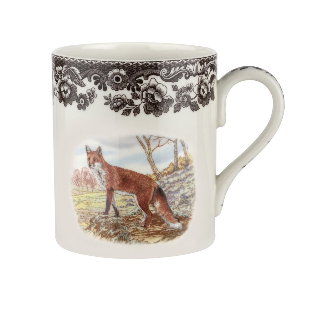 Woodland 16 oz Mug, Red Fox - Robert's-SPODE | PORTMERION-Robert's