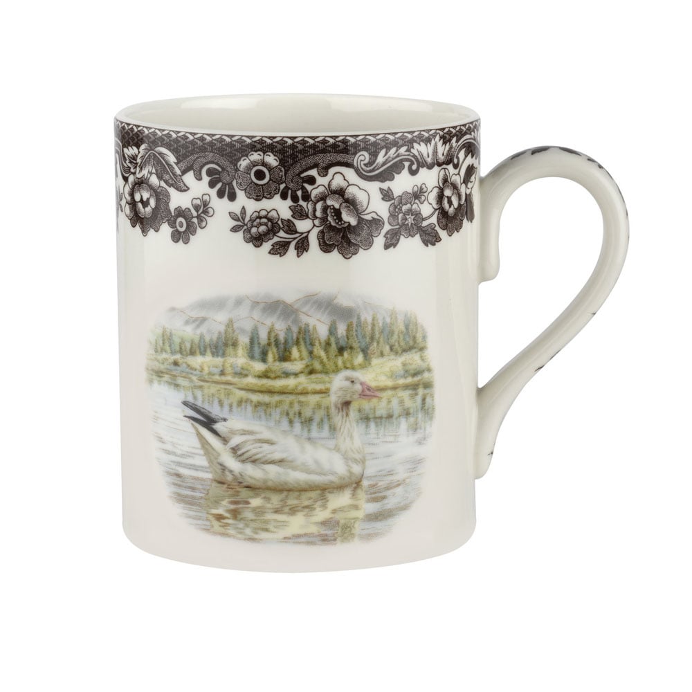 Woodland 16 oz Mug, Snow Goose - Robert's-SPODE | PORTMERION-Robert's
