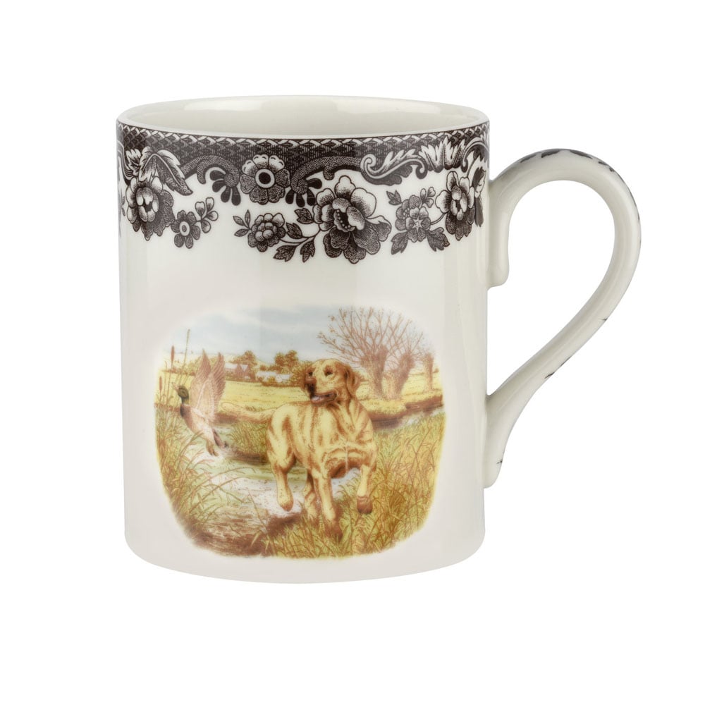 Woodland 16 oz Mug, Yellow Lab - Robert's-SPODE | PORTMERION-Robert's