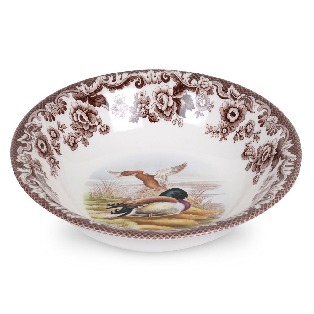 Woodland Ascot Cereal Bowl 8 Inch, Mallard - Robert's-SPODE | PORTMERION-Robert's