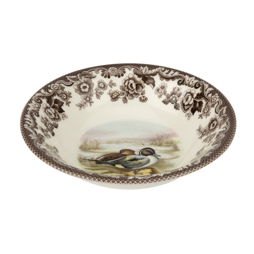 Woodland Ascot Cereal Bowl 8 Inch, Pintail - Robert's-SPODE | PORTMERION-Robert's