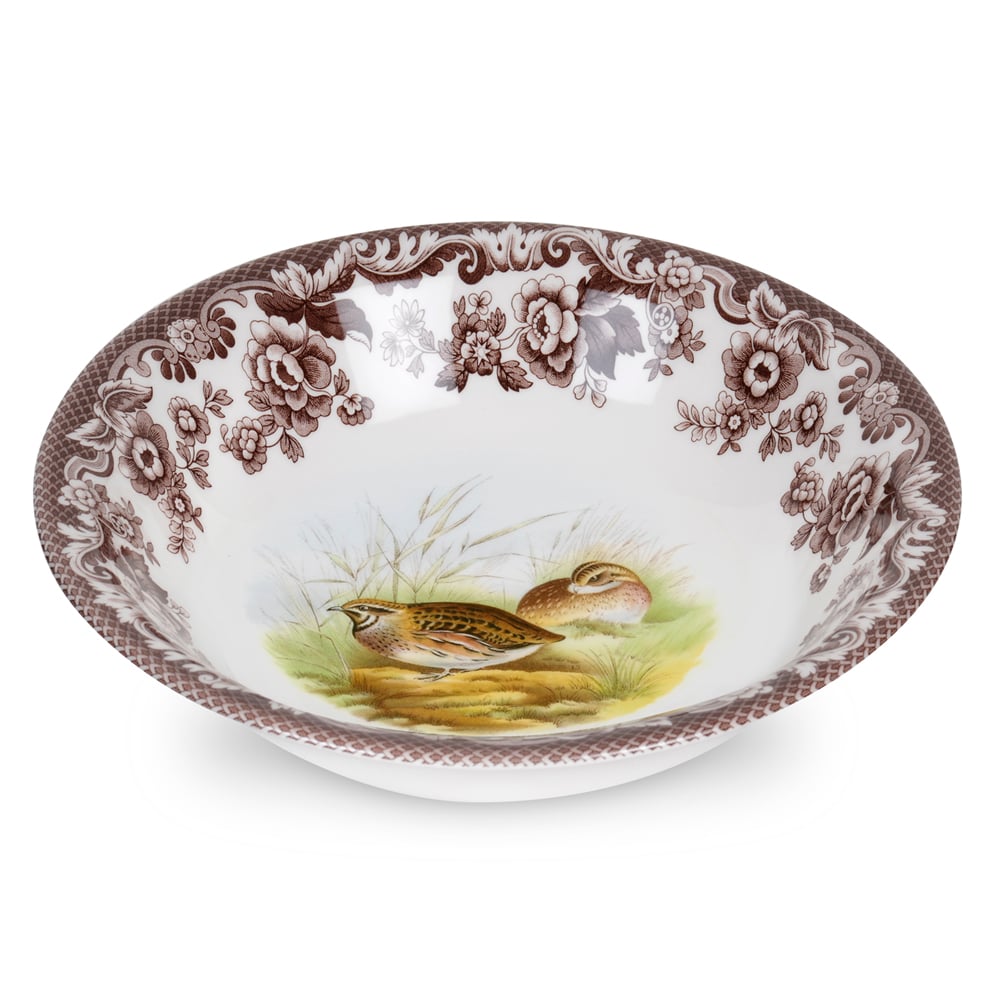 Woodland Ascot Cereal Bowl 8 Inch, Quail - Robert's-SPODE | PORTMERION-Robert's
