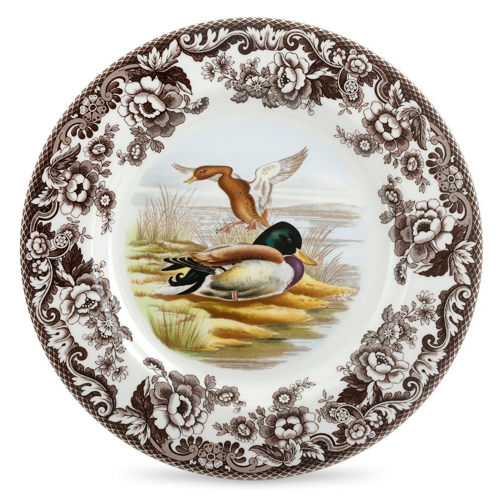 Woodland Dinner Plate 10.5 Inch, Mallard - Robert's-SPODE | PORTMERION-Robert's