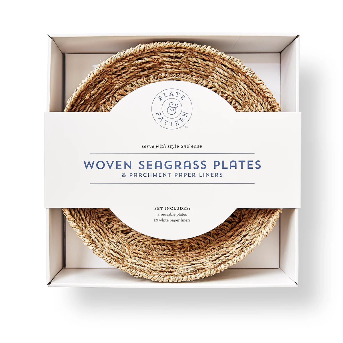 Woven Seagrass Plates Set - Robert's-Plate and Pattern-Robert's