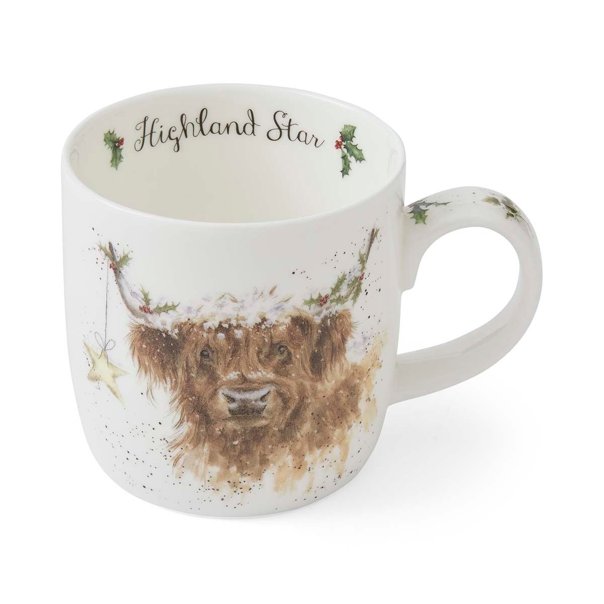 Wrendale Designs Highland Star Mug - Robert's-SPODE | PORTMERION-Robert's