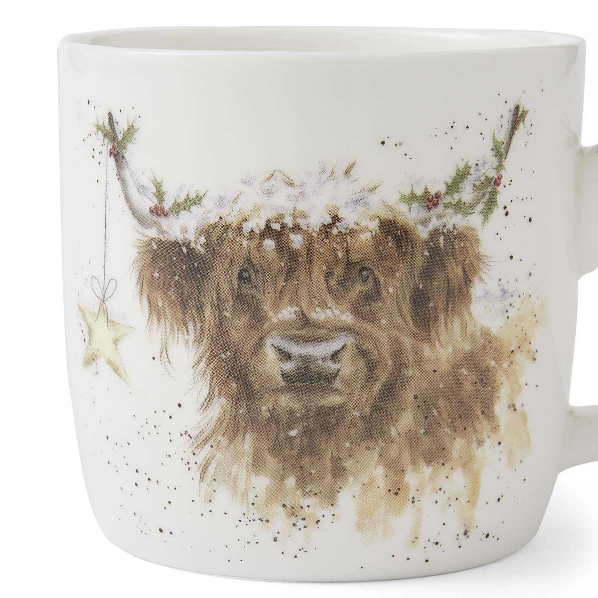 Wrendale Designs Highland Star Mug - Robert's-SPODE | PORTMERION-Robert's