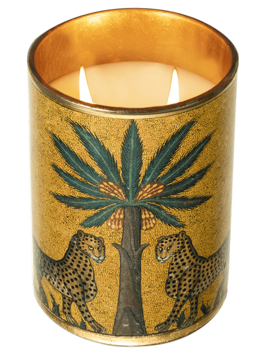 Zagara Decorated Candle Medium - Robert's-Ortigia Sicilia-Robert's