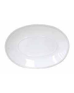 Costa Nova Friso White Oval Platter