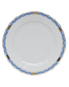 Herend Chinese Bouquet Garland Blue Dinner Plate