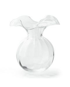 Vietri Hibiscus Medium Clear Vase